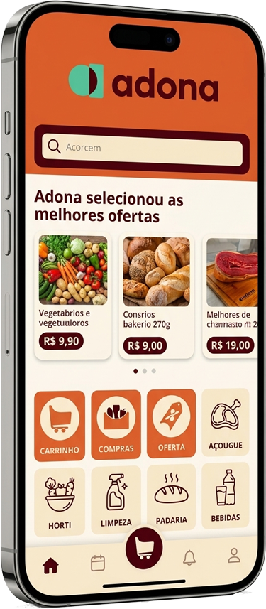 Busca de ofertas com resultados destacados em amarelo